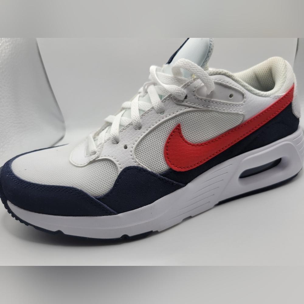Nike Air Max SC sneakers, white/red/navy